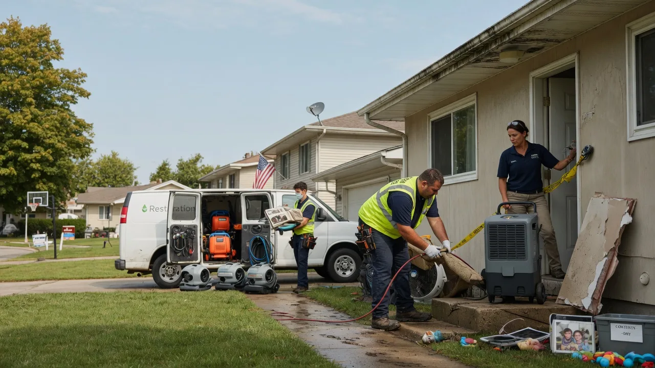 Water Damage Restoration in Houghton Lake Heights, MI near me